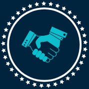 Icon hand shake
